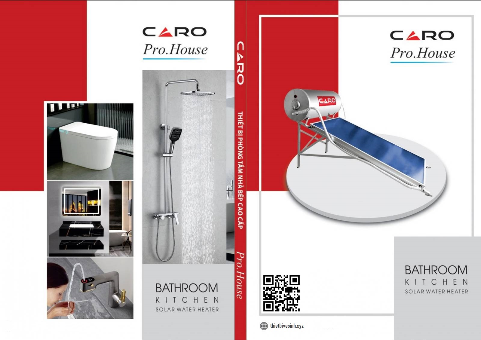 Bảng giá và Catalogue Thiết bị vệ sinh CARO mới nhất 2024 /Page 1